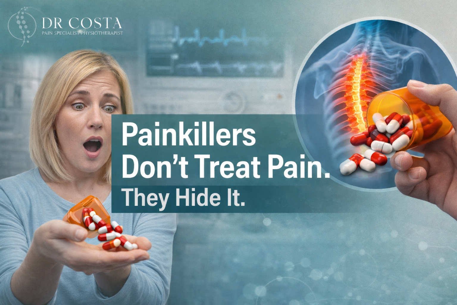 Painkillers Don’t Treat Pain. They Hide It.
